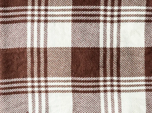 Teksturowane textil brązowy-białe paski — Zdjęcie stockowe