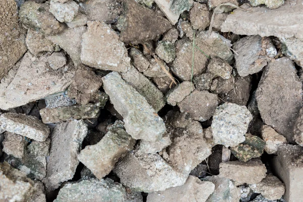 Concrete rubble debris — Stock Photo, Image