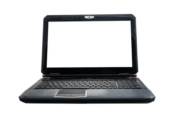 Laptp em fundo branco — Fotografia de Stock