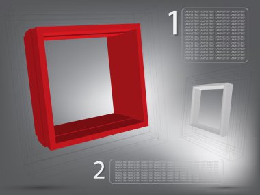 Modern spuarel infographics