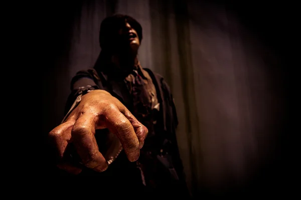 el zombi korku arka plan için halloween konsepti