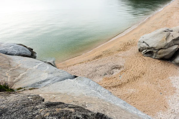 Tropikalnej plaży khao tao, prachuap khiri khan, Tajlandia — Zdjęcie stockowe