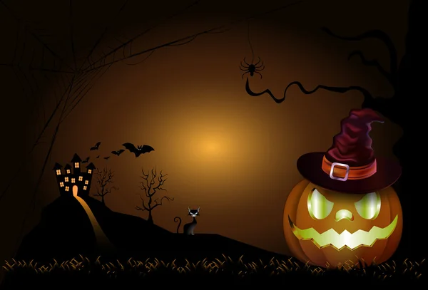 O fundo de Halloween —  Vetores de Stock