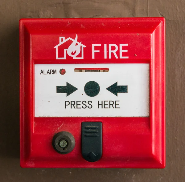 Fire alarm switch — Stock Photo, Image