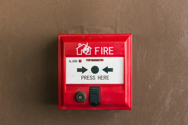 Fire alarm switch — Stock Photo, Image