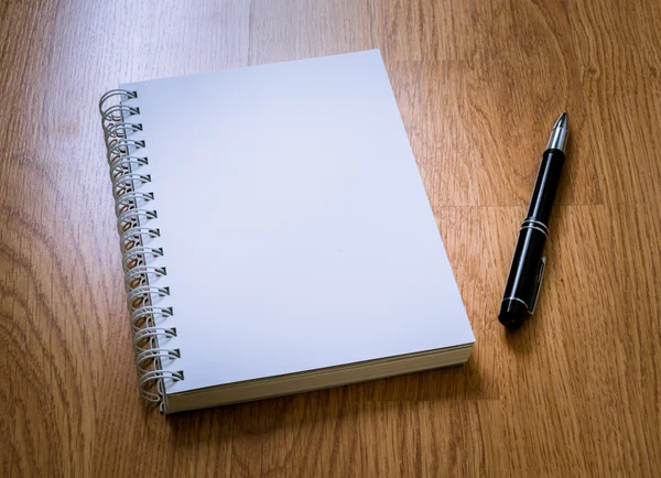 Blank Catalog on the wooden Background — Stock Photo, Image