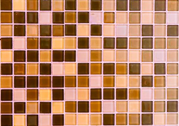 Färgade mosaikplattor bakgrund — Stockfoto