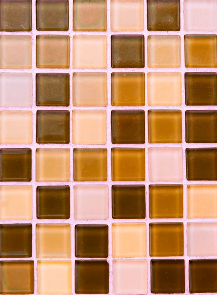 Färgade mosaikplattor bakgrund — Stockfoto