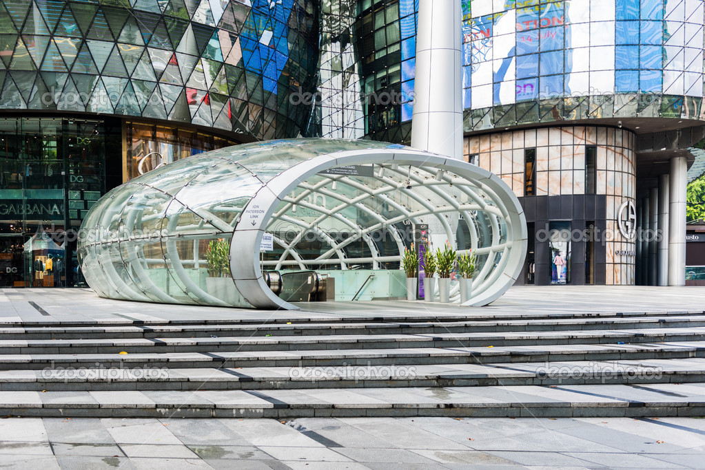Singapore June 18 Day View Of Ion Orchard Shopping Mall Onju