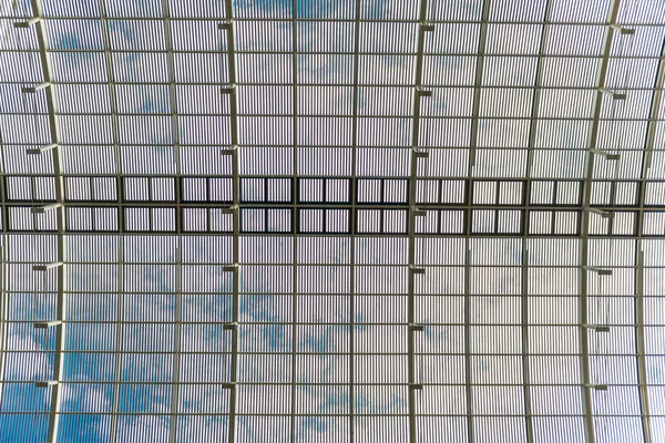 Detail of the glass roof — Stock Photo, Image