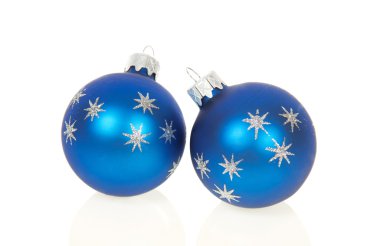 Noel mavi topları