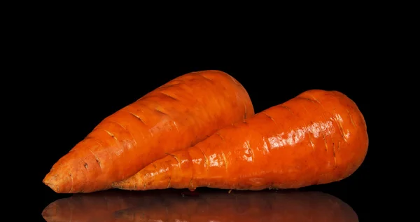 两个新鲜胡萝卜 — 图库照片