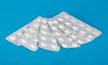 blisterny ambalaj, Tablet güzel mavi koy