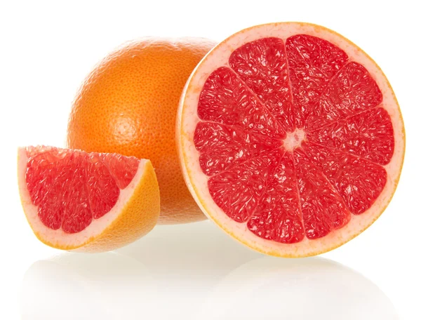 Grapefruit in einem Abschnitt — Stockfoto