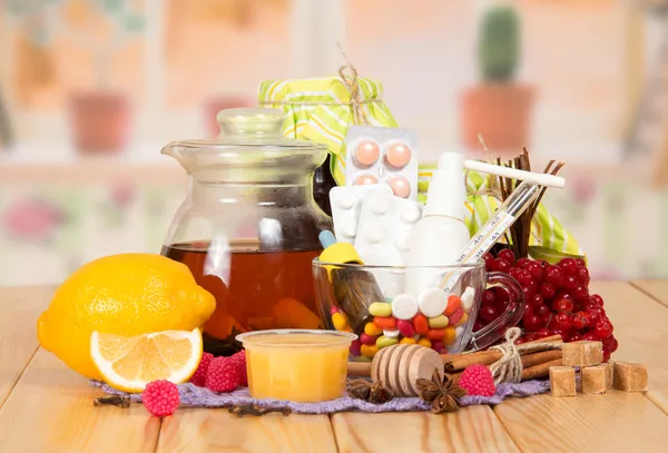 çeşitli soğuk ilaçlar