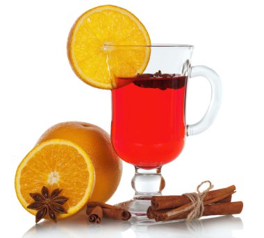 Noel mulled şarap cam