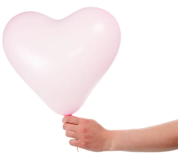 Heart shaped baloon — Stock Photo, Image