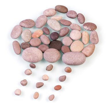 işareti şeklinde yağmurlu bulut