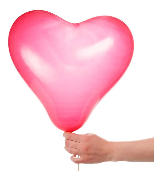 Hand with balloon — Stock Photo, Image