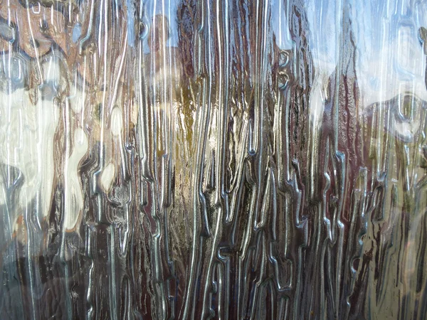 Gesmolten glas textuur — Stockfoto
