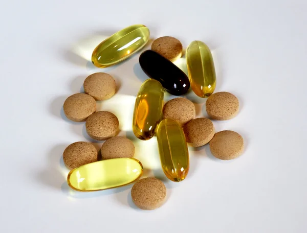 Vitaminpillen — Stockfoto