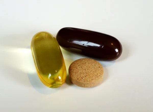 Vitaminpillen — Stockfoto