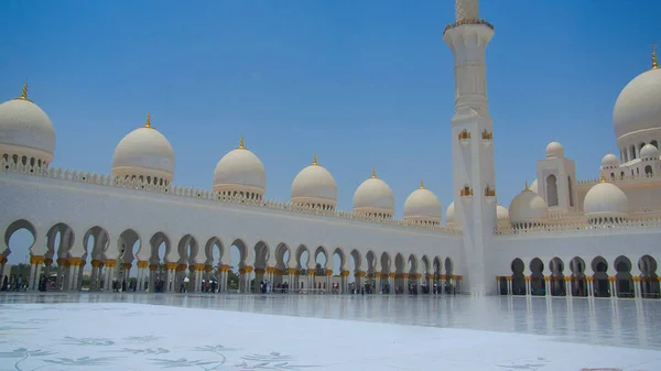 Abu Dhabi Émirats Arabes Unis Juil 2019 Grande Mosquée Cheikh — Photo