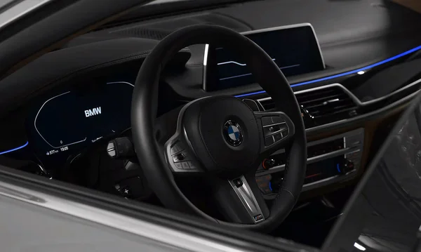 Munhh 2021 Bmw Series Long Luxurious Comfortable Modern Car Interior — 스톡 사진