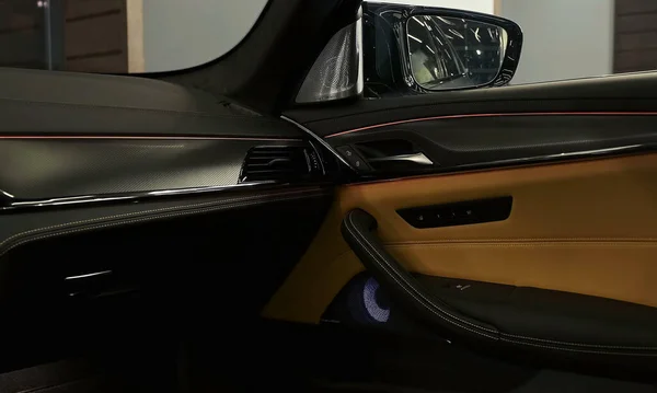 Munhh 2021 Bmw Competition Luxurious Comfortable Modern Car Interior 자동차 — 스톡 사진