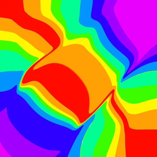 Een Digitale Illustratie Van Kleurrijke Patroon Achtergrond Voor Behang — Stockfoto