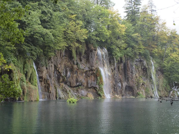 Parco Nazionale Dei Laghi Plitvice Plitvicki Croazia — Foto Stock