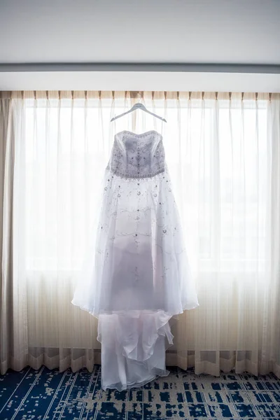 部屋の中の結婚式の布 — ストック写真