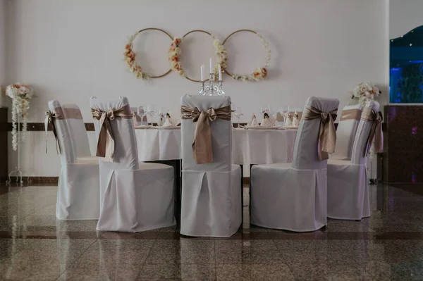 Una Decoración Lujo Caro Interior Decorado Con Flores Frescas Peonías — Foto de Stock