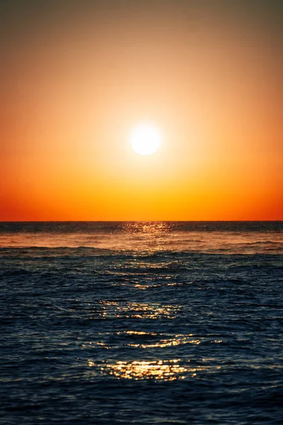 Het Paradijs Aarde Prachtige Zee Zonsondergang — Stockfoto