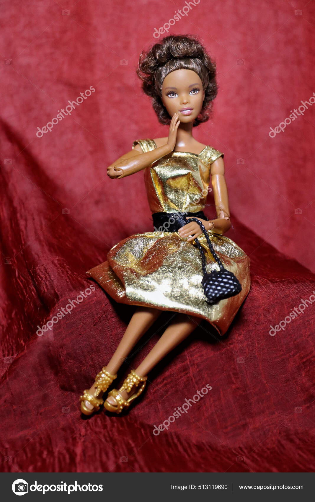 Greenville Estados Unidos 2021 Una Hermosa Muñeca Barbie Morena