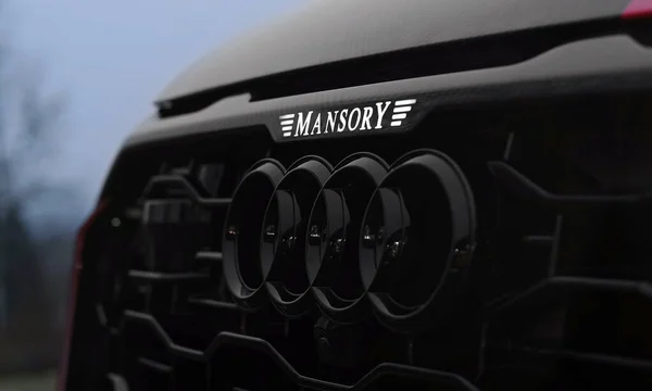 Ingolstadt Alemanha Set 2021 Audi Mansory Luxo Carro Exterior Com — Fotografia de Stock