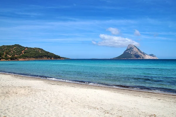 Fascinerande Utsikt Över Stranden Porto Taverna Sardinien Italien Klar Solig — Stockfoto