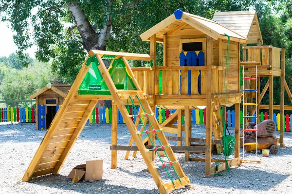 Eine Leere Park Dschungel Sporthalle Für Kinder — Stockfoto