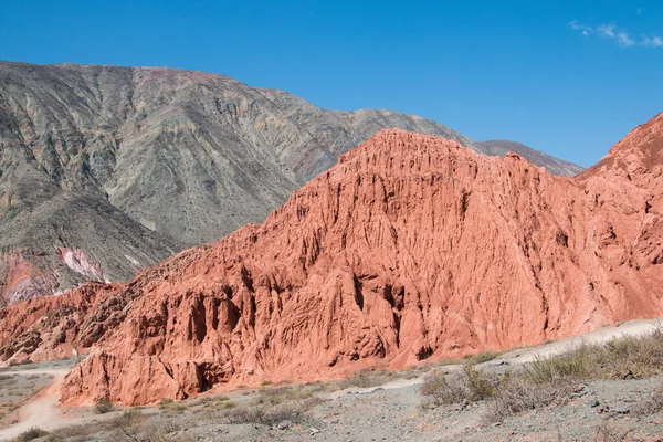 Mesmerizing Shot Remarkable Cliffs Day Purmaraca Argentina — Stock Photo, Image