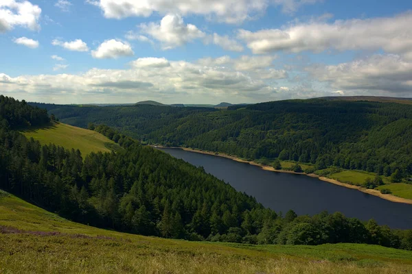 Ein Fluss Fließt Durch Den Peak District National Park Buxton — Stockfoto