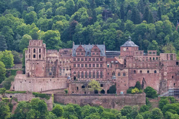 Het Oude Ruïne Kasteel Van Heidelberg Duitsland — Stockfoto