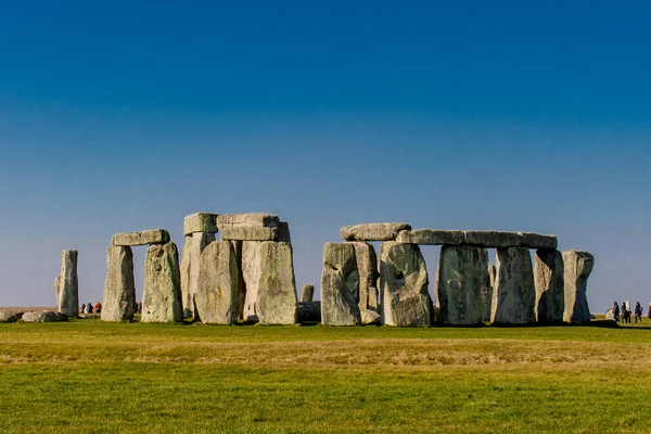 Antik Stonehenge Güneşli Bir Sabahta — Stok fotoğraf