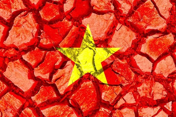 Abstraktní Koncepce Politiky Životního Prostředí Vietnamu — Stock fotografie