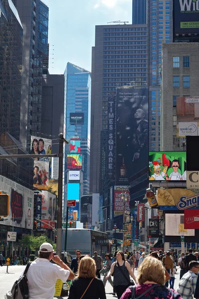 New York États Unis Sept 2013 Plan Vertical Une Rue — Photo