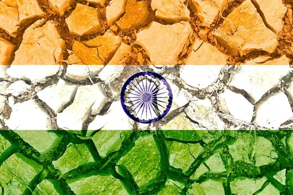 Abstract India Environment Politics Concept — Stock Photo, Image