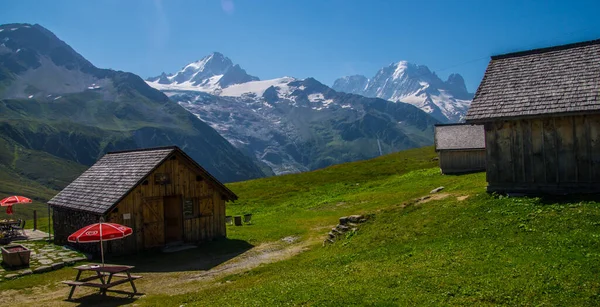 Eine Ländliche Gegend Chamonix Haute Savoie Frankreich — Stockfoto