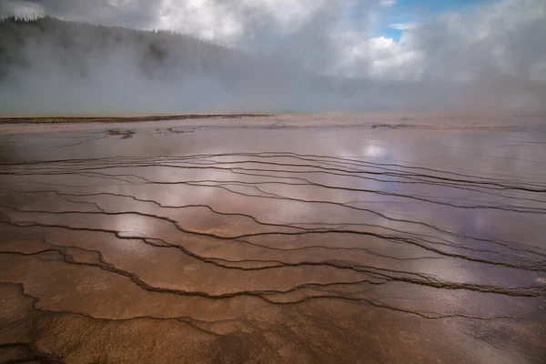 Csodálatos Yellowstone Nemzeti Park Usa Ban — Stock Fotó