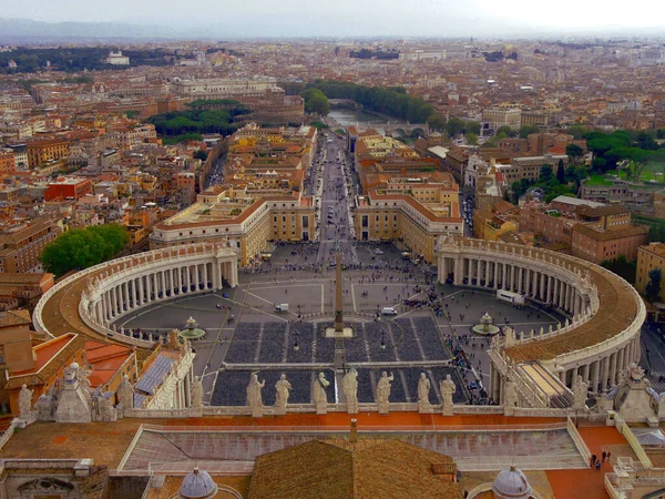 Ватикан Ватикан Октября 2016 Года Вид Площадь Святого Петра Ватикан — стоковое фото