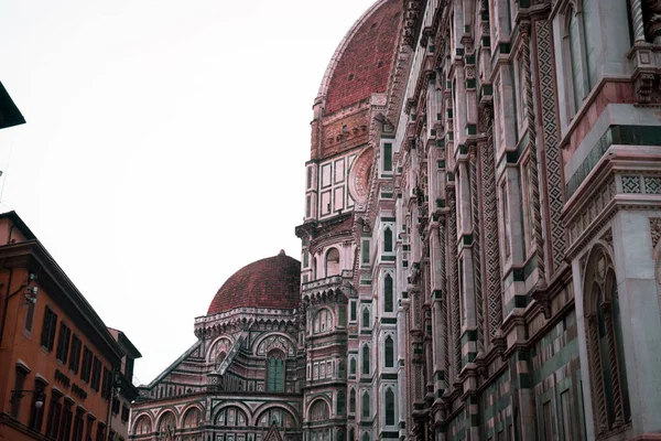 Blorence Italien Okt 2019 Santa Maria Del Fiores Gamla Sidoväggar — Stockfoto