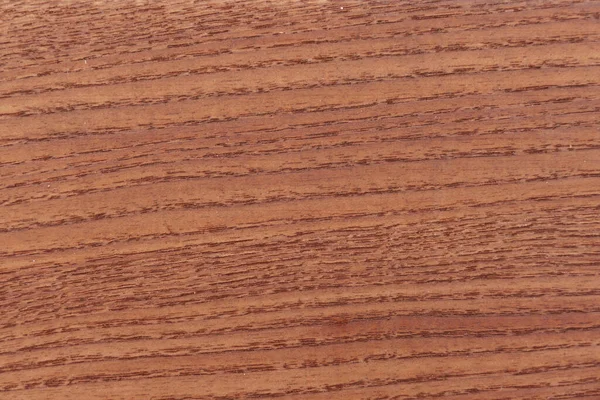 棕橙色暖加工木材的结构 详细的木材背景 — 图库照片